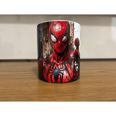 Caneca Personalizada Tema Homem Aranha Impressão em Altíssima Qualidade