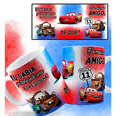 Caneca Personalizada Unykk com Arte Eu Sabia que tinha feito uma Boa Escolha - Meu Mio Amigo