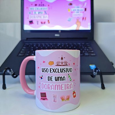 Caneca Personalizada Unykk Uso Exclusivo de Uma Dorameira
