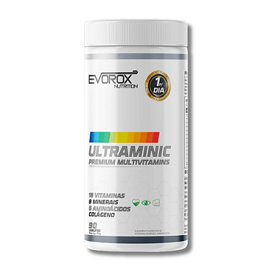 ULTRAMINIC MULTIVITAMÍNICO 90 CAPS – EVOROX NUTRITION