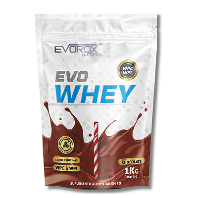 WHEY PROTEIN EVOWHEY REFIL 1KG SABOR CHOCOLATE – EVOROX NUTRITION