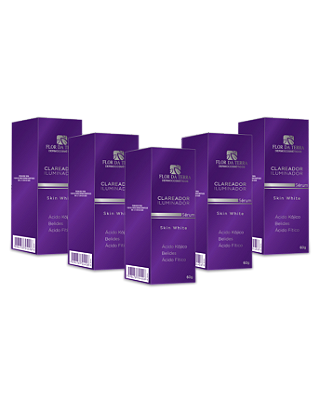 COMBO 5 UNIDADES - CLAREADOR E DESPIGMENTAÇÃO