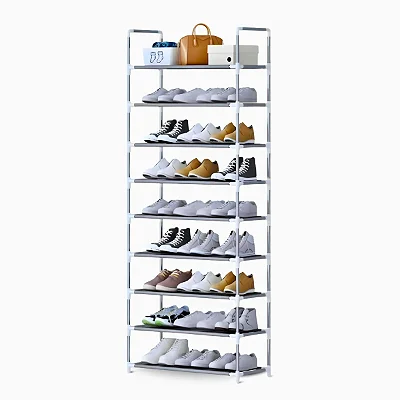 Sapateira Vertical organizador com 9 Prateleiras