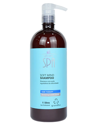 Grandha Urbano Spa Blue Soft Mind Shampoo de Limpeza Profunda 1L