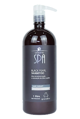 Grandha Urbano Spa Black Pearl Shampoo para Renovação da Fibra Capilar 250ml