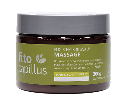 Grandha Fito Capillus Herbal Elixir Hair & Scalp Massage Máscara contra Feridas do Couro Cabeludo 300g