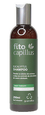Grandha Fito Capillus Eucalyptus Shampoo para Couro Cabeludo Sensível 250ml