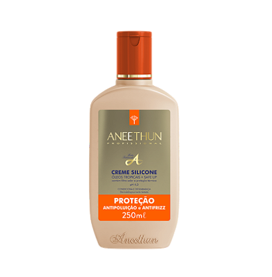Aneethun Creme de Silicone Proteção Antipoluição e Antifrizz 250ml