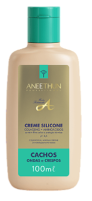 Aneethun Linha A Creme de Silicone Cachos 100ml