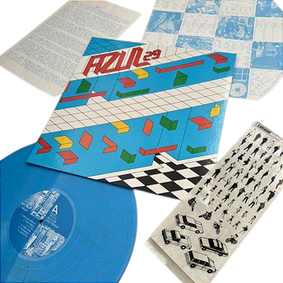 LP Azul 29 Faixas Perdidas ( Vinil Azul ) Lacrado