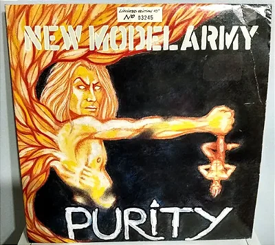 New Model Army Purity ( Vinil 10"pol. Numerado ) Usado