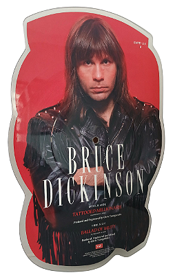 Bruce Dickinson Tattooed Millionaire ( Vinil Picture Shape 7" pol.) Raridade