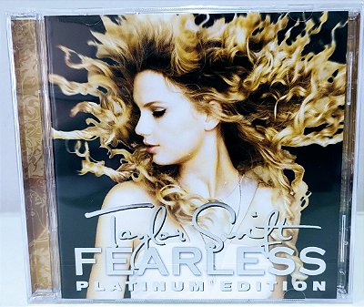 Cd e DVD Taylor Swift Fearless Platinum edition Lacrado