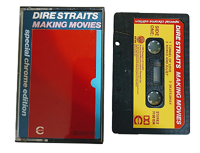 fita K7 Dire Straits Making Movies Special Chrome Edition ( Cassete ) Raridade