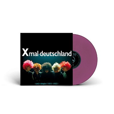Xmal Deutschland Early Singles 1981–1982 Vinil Roxo Lacrado