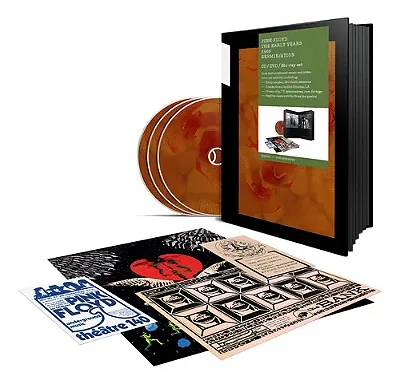 Box Pink Floyd Early Years 1968 Germin/ation Cd Dvd Blu-ray