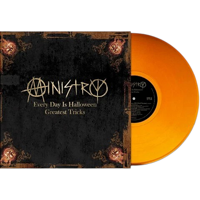 Lp Ministry - Every day is Halloween Greatest Tricks ( Vinil laranja ) Lacrado
