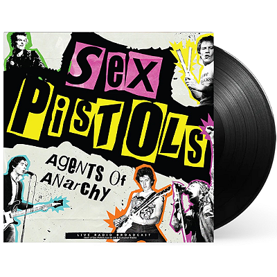 Lp Sex Pistols - Agents of Anarchy ( Vinil Preto ) Lacrado