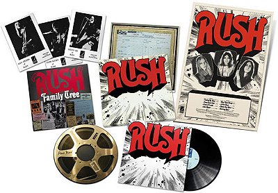 Rush 40th Anniversary Rediscovered Box Vinil Lacrado Importado