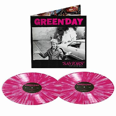 Green day Saviors Vinil Pink Splattered Duplo / Lp Lacrado Importado