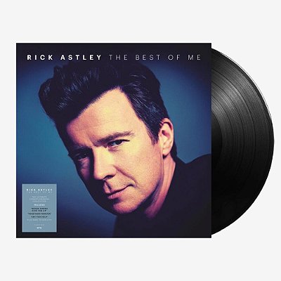 Rick Astley The Best Of Me / Vinil Preto / Lp lacrado