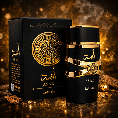 Asad Black Lattafa - 100ml (Masculino)