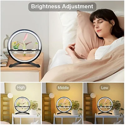 Luminária De Mesa Com Suporte P/ Plantas LED Tomate