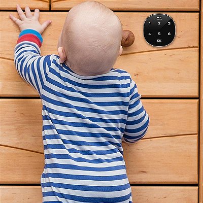 Fechadura de armário sem chave, fechadura combinada com código sensível ao toque