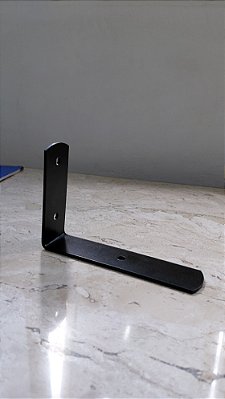Suporte Mão Francesa Invertida Preto