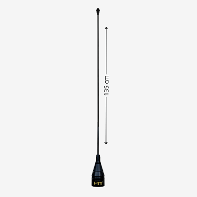 Antena PX de Enfeite Black 1.35m