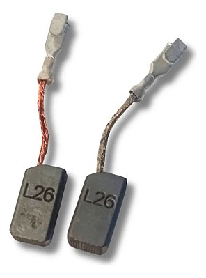 Par Escova Carvão Esmerilhadeira Bosh Gws850 - Original