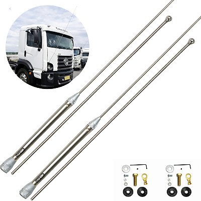 2 ANTENAS PX 2.70M Maria Mole c/ 2 Prolongador base 30cm