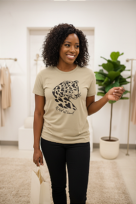 T-shirt - Wild at Heart - Bege