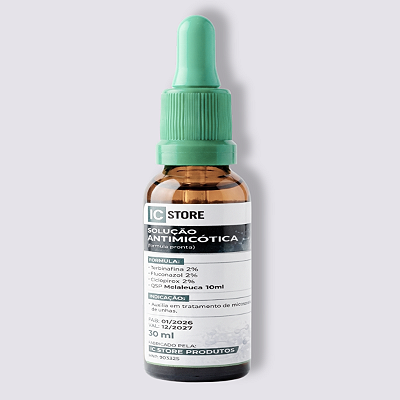 Solução antimicotica