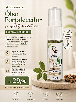 Óleo fortalecedor Antimicotico