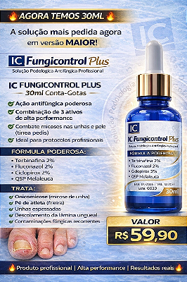 Fungicontrol Solução Para Micoses.