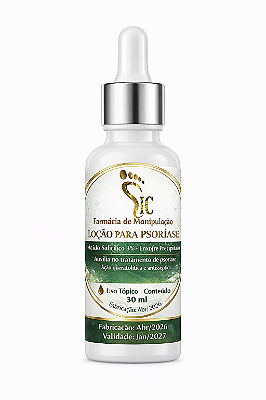 Loção para Psoríase IC – Tratamento Intensivo
