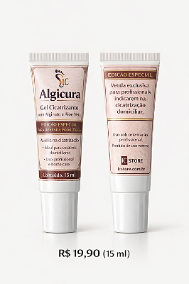 ALGICURA IC – Gel Cicatrizante 15ml | Edição Especial Profissional