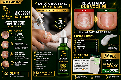 💚 IC LOÇÃO PARA MICOSES