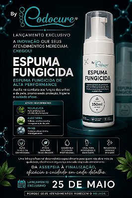 ESPUMA FUNGICIDA By PODOCURE® — 150ml