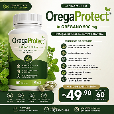 OREGAPROTECT Orégano 500 mg