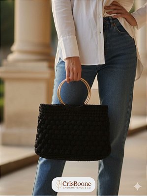Bolsa de crochê Diana - Artesanal e elegante