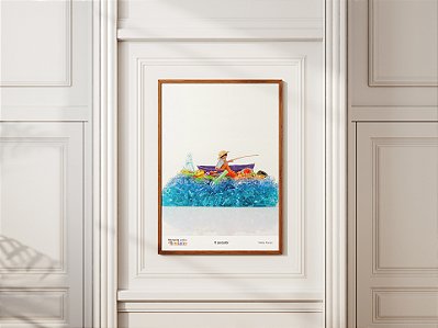 POSTER A2 - O Pescador - Nádia Alonso