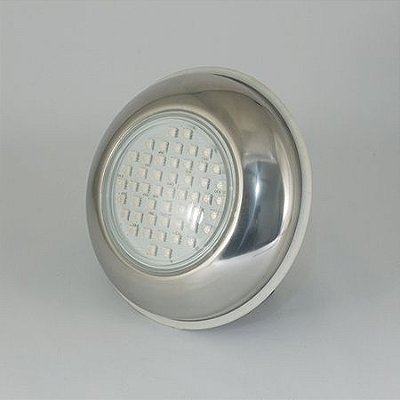 Refletor Power LED SMD 9W Inox Brustec