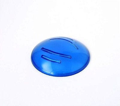 Lente plastica azul mini refletor dicroica Sodramar