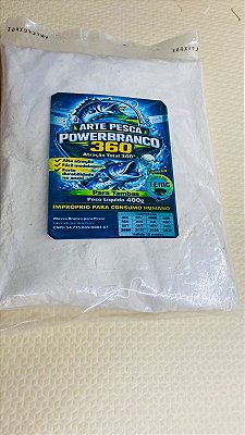 Massa Power Branco 360 400g para Pesca