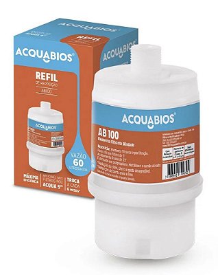 REFIL AB100 GRANULAR CARBON BLINDADO ROSCA DE 1/2