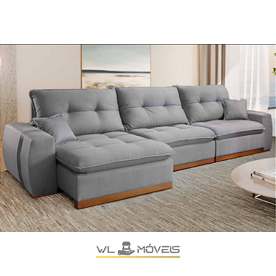 Sofá Retrátil WLS33 c/ Chase