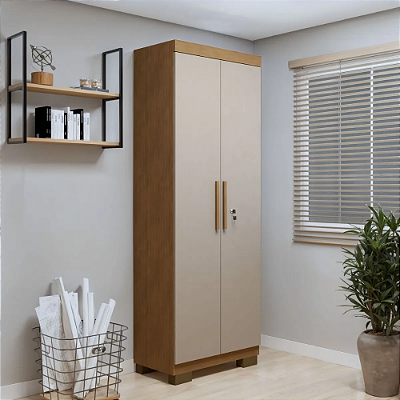 Armário Multiuso 2 Portas com Chave WLMUA04