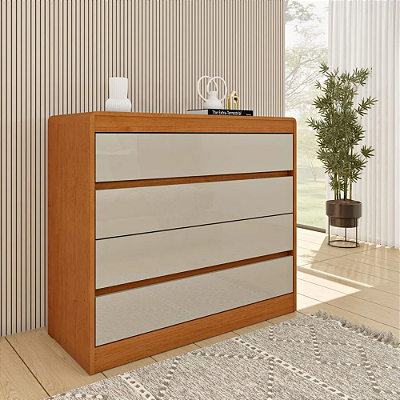 Cômoda WLCC06 4 Gavetas - 0,91 Largura